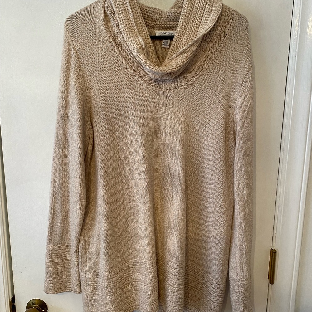 Calvin Klein oatmeal sweater